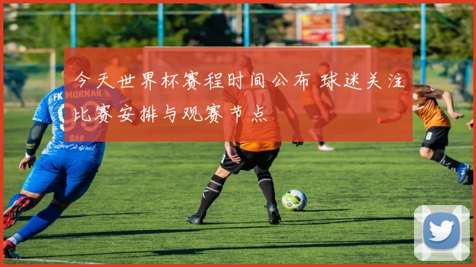 今天世界杯赛程时间公布 球迷关注比赛安排与观赛节点